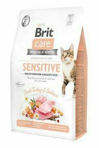 Brit Care Cat Grain-Free Sensitive 1×2 kg, granule pre mačky
