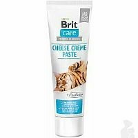 Brit Care Cat Paste Cheese Creme With Prebiotics 1×100 g, pochúťka pre mačky