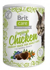 Brit Care Cat Snack Superfruits Chicken 1×100 g, maškrta pre mačky