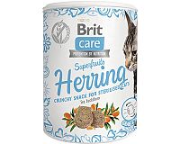 Brit Care Cat Snack Superfruits Herring 1×100 g, pochúťka pre mačky
