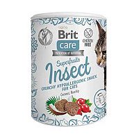 Brit Care Cat Snack Superfruits Insect 1×100 g, maškrta pre mačky