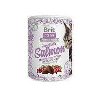 Brit Care Cat Snack Superfruits Salmon 1×100 g, maškrta pre mačky