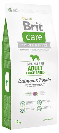 Brit Care Grain-free Adult LB Salmon&Potato 12kg 1×12 kg