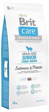 Brit Care Grain-free Junior Salmon&Potato 12kg 1×12 kg