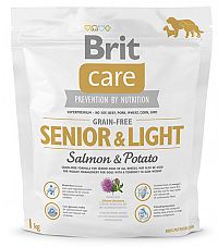 Brit Care Grain-free Senior&Ligh Salmon&Potato 1kg 1×1 kg