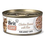 Brit Care Konzerva Cat Chicken Breast With Rice 70g 1×70 g
