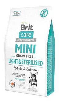 Brit Care Mini Grain Free Light & Sterilised 2kg 1×2 kg