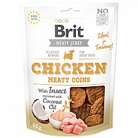 Brit Jerky Chicken With Insect Meaty Coins 80g 1×80 g