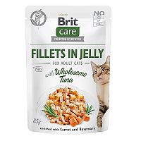 Brit Kapsička Care Cat Fillets In Jelly With Wholesome Tuna 85g 1×85 g