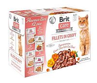 Brit Kapsička Care Cat Flavour Box Fillet In Gravy 12×85g 1×85 g