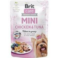 Brit Kapsička Care Mini Chicken&Tuna Fillets In Gravy 85g 1×85 g