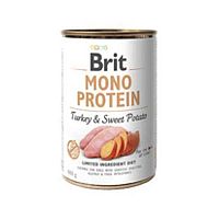 Brit Konzerva Mono Protein Turkey & Sweet Potato 400g 1×400 g