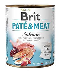 Brit Konzerva Paté & Meat Salmon 800g 1×800 g