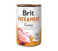 Brit Konzerva Paté & Meat Turkey 400g 1×400 g