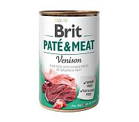 Brit Konzerva Paté & Meat Venison 400g 1×400 g