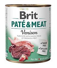 Brit Konzerva Paté & Meat Venison 800g 1×800 g