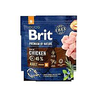 Brit Premium By Nature Adult M 1kg 1×1 kg