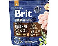 Brit Premium By Nature Junior M 1×1 kg, granule pre psy