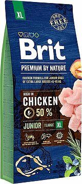Brit Premium By Nature Junior Xl 1×15 kg, granule pre psy
