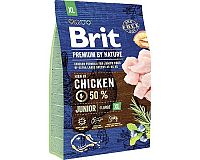 Brit Premium By Nature Junior Xl 1×3 kg, granule pre psy