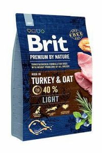 Brit Premium By Nature Light 1×3 kg, granule pre psy