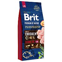 Brit Premium By Nature Senior L+Xl 1×15 kg, granule pre psy