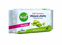 BUPI Vlhčené utierky Sensitive 1x56 kusov