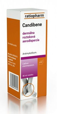 CANDIBENE aer der (fľ.skl.hnedá) 1x40 ml