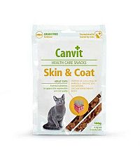 Canvit Pamlsky Cat Skin&Coat 1×100 g, maškrta pre mačky