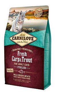 Carnilove Cat Fresh Carp & Trout Sterilized 2kg 1×2 kg