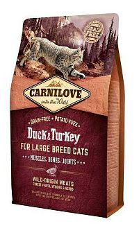 Carnilove Cat Grain Free Duck&Turkey LB Cat Muscles, Bones, Joints 1×2 kg, granule pre mačky