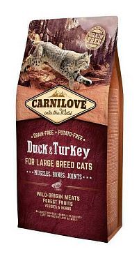Carnilove Cat Grain Free Duck&Turkey LB Cat Muscles, Bones, Joints 1×6 kg, granule pre mačky