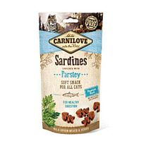 Carnilove Cat Semi Moist Snack Sardine With Parsley 50g 1×50 g
