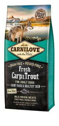 Carnilove Dog Fresh Carp & Trout 12kg 1×12 kg, psie granule