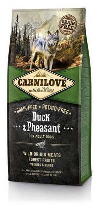 Carnilove Duck&Pheasant Adult 1×1,5 kg, granule pre psy