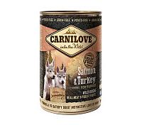 Carnilove Konzerva Wild Meat Salmon&Turkey Puppies 400g 1×400 g