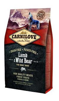 Carnilove Lamb & Wild Boar Adult 4kg 1×4 kg