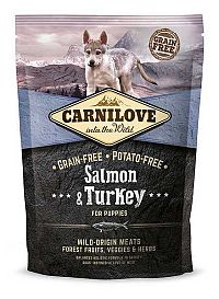Carnilove Salm&Turk Puppies 1,5kg 1×1,5 kg, granule pre psy