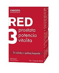 Cemio RED3 1×60 cps, výživový doplnok