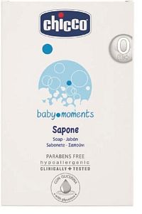 Chicco jemné Mydlo Baby Moments 100 g