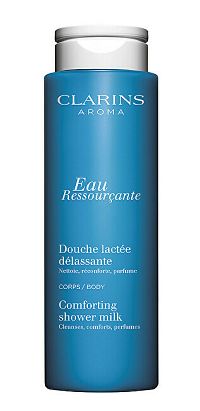 Clarins Sprchové mlieko Eau Ressourçante