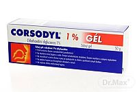 CORSODYL 1% GÉL gel dnt 1x50 g