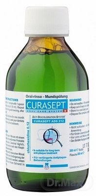 CURASEPT ADS 212 0,12 % 1×200 ml, ústna voda
