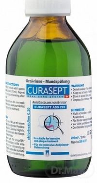 CURASEPT ADS 220 ÚSTNA VODA 0,2% 200 ml