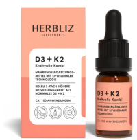 D3 + K2 10ml HERBLIZ 1×10 ml, výživový doplnok