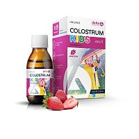 Delta colostrum liquid jahoda 125 ml