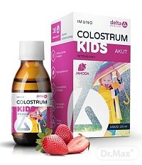 DELTA COLOSTRUM sirup JAHODA KIDS 1x125 ml