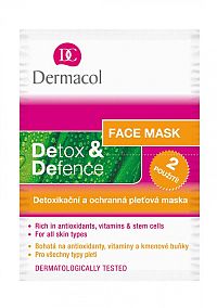 DERMACOL DETOX & DEFENCE maska 2x8 g