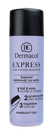 Dermacol Express nail polish remover 120 ml