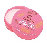 Dermacol Nail polish remover pads 32 ks